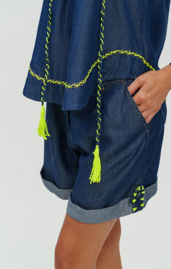 spodenki boho jeans TWINSET